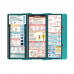 WhiteCoat Clipboard® Trifold - Teal EMT Edition