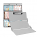 WhiteCoat Clipboard® Trifold  - White EMT Edition