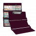 WhiteCoat Clipboard® Trifold - Wine EMT Edition