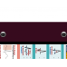 WhiteCoat Clipboard® Trifold - Wine EMT Edition