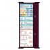 WhiteCoat Clipboard® Trifold - Wine EMT Edition