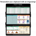 WhiteCoat Clipboard® Trifold - Blackout Lactation Consultant Edition
