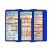 WhiteCoat Clipboard® Trifold - Blue Neonatal Edition