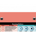 WhiteCoat Clipboard® Trifold - Coral Nursing Edition