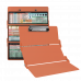 WhiteCoat Clipboard® Trifold - Coral Nursing Edition