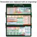 WhiteCoat Clipboard® Trifold - Green Nursing Edition