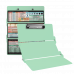 WhiteCoat Clipboard® Trifold - Mint Nursing Edition