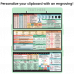 WhiteCoat Clipboard® Trifold - Mint Nursing Edition