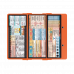 WhiteCoat Clipboard® Trifold - Orange Nursing Edition