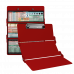 WhiteCoat Clipboard® Trifold - Red Nursing Edition