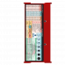 WhiteCoat Clipboard® Trifold - Red Nursing Edition