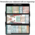 WhiteCoat Clipboard® Trifold - Blackout Occupational Therapy Edition