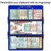 WhiteCoat Clipboard® Trifold - Blue Occupational Therapy Edition