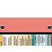 WhiteCoat Clipboard® Trifold - Coral Occupational Therapy Edition