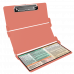 WhiteCoat Clipboard® Trifold - Coral Occupational Therapy Edition