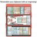 WhiteCoat Clipboard® Trifold - Coral Occupational Therapy Edition