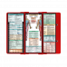 WhiteCoat Clipboard® Trifold - Red Occupational Therapy Edition