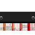 WhiteCoat Clipboard® Trifold - Black Pediatric Infant Edition