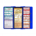 WhiteCoat Clipboard® Trifold - Blue Pediatric Infant Edition