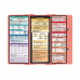 WhiteCoat Clipboard® Trifold - Coral Pediatric Infant Edition