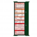 WhiteCoat Clipboard® Trifold - Green Pediatric Infant Edition