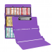 WhiteCoat Clipboard® Trifold - Lilac Pediatric Infant Edition