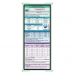 WhiteCoat Clipboard® Trifold - Mint Pediatric Infant Edition