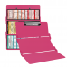 WhiteCoat Clipboard® Trifold - Pink Pediatric Infant Edition