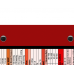 WhiteCoat Clipboard® Trifold - Red Pediatric Infant Edition