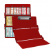 WhiteCoat Clipboard® Trifold - Red Pediatric Infant Edition