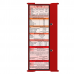 WhiteCoat Clipboard® Trifold - Red Pediatric Infant Edition