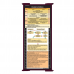 WhiteCoat Clipboard® Trifold - Wine Pediatric Infant Edition