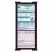 WhiteCoat Clipboard® Trifold - Wine Pediatric Infant Edition