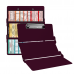 WhiteCoat Clipboard® Trifold - Wine Pediatric Infant Edition