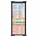 WhiteCoat Clipboard® Trifold - Black Pharmacy Edition