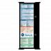 WhiteCoat Clipboard® Trifold - Black Pharmacy Edition