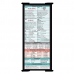 WhiteCoat Clipboard® Trifold - Blackout Pharmacy Edition