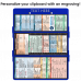 WhiteCoat Clipboard® Trifold - Blue Pharmacy Edition