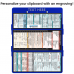 WhiteCoat Clipboard® Trifold - Blue Pharmacy Edition