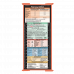 WhiteCoat Clipboard® Trifold - Coral Pharmacy Edition