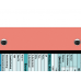 WhiteCoat Clipboard® Trifold - Coral Pharmacy Edition