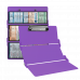 WhiteCoat Clipboard® Trifold - Lilac Pharmacy Edition