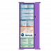 WhiteCoat Clipboard® Trifold - Lilac Pharmacy Edition