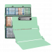 WhiteCoat Clipboard® Trifold  - Mint Pharmacy Edition