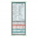 WhiteCoat Clipboard® Trifold  - Mint Pharmacy Edition