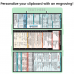 WhiteCoat Clipboard® Trifold  - Mint Pharmacy Edition