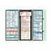 WhiteCoat Clipboard® Trifold  - Mint Pharmacy Edition