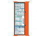 WhiteCoat Clipboard® Trifold- Orange Pharmacy Edition