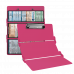 WhiteCoat Clipboard® Trifold  - Pink Pharmacy Edition