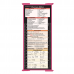 WhiteCoat Clipboard® Trifold  - Pink Pharmacy Edition